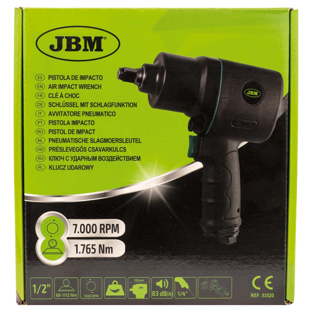 AVVITATORE PNEUMATICO DA 1/2" 1756NM