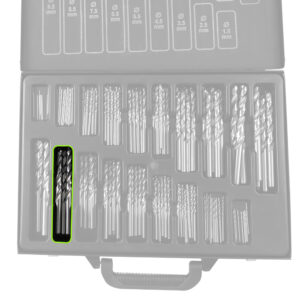 SET DI PUNTE AD ELICA HSS 4341, 1-10 MM