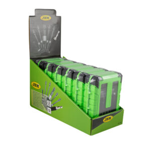 SET S2 INSERTI AD IMPATTO CON ADATTATORI - FINITURA NERA