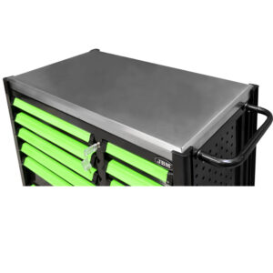 CARRELLO CON 12 CASSETTI CON ATTREZZATURA INCLUSA - VERDE