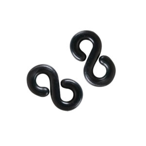 ANELLO DELLA CATENA IN PLASTICA NERO