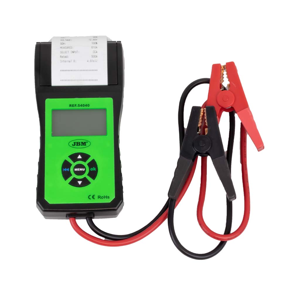 TESTER BATTERIA CON FUNZIONE DI STAMPA