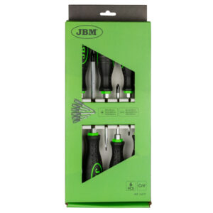 SET DI 6 CACCIAVITI GO-THROUGH (3 A CROCE + 3 A TAGLIO)
