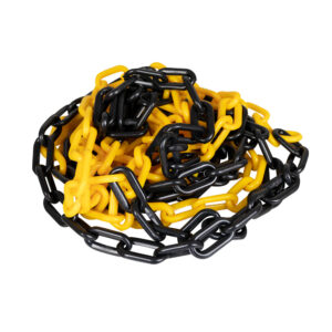 CATENA IN PLASTICA - 7M - GIALLO/NERO