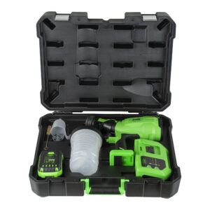 SPRUZZATORE DELLA VERNICE A BATTERIA CON CUSTODIA