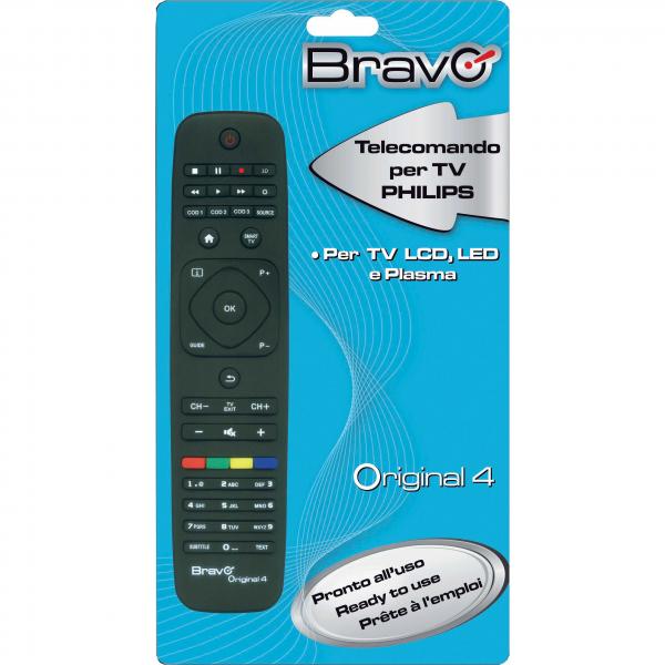 BRAVO ORIGINAL 5 (90202051) - TELECOMANDO COMPATIBILE FEDELMENTE RIPRODOTTO PER TV PANASONIC