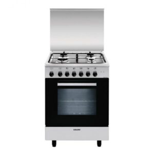 Cucina Elettrica A654MI6 4 Fuochi Gas Forno Elettrico Classe A Dimensioni 60x50 Colore Inox Serie Alpha