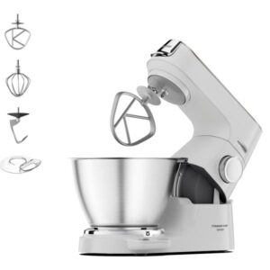 Robot da Cucina Titanium Chef Baker Xl KVC65.001SI Capacità 5 L Potenza 1200 W Colore Silver