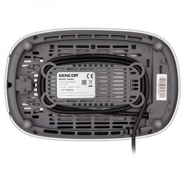 Tostapane STS 6058BK 2 Fette Potenza 1000 Watt Colore Nero