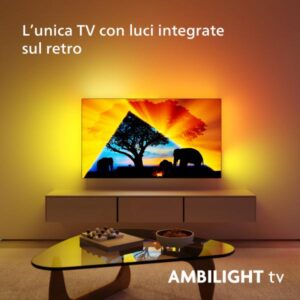 TV OLED 4K Ultra HD 139,7 cm (55") 55OLED769 Smart TV Wi-Fi Colore Metallico