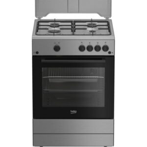 Forno a Gas,coperchio in metallo, ventilazione tangenziale, Classe A, Inox