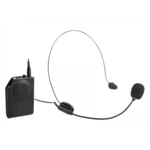 EM 408 UHF Nero Microfono a clip