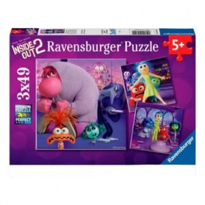 Ravensburger - Puzzle 3x49 Inside Out 2
