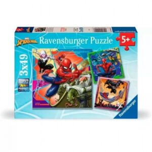 Ravensburger - Puzzle 3x49 Marvel Spider-Man