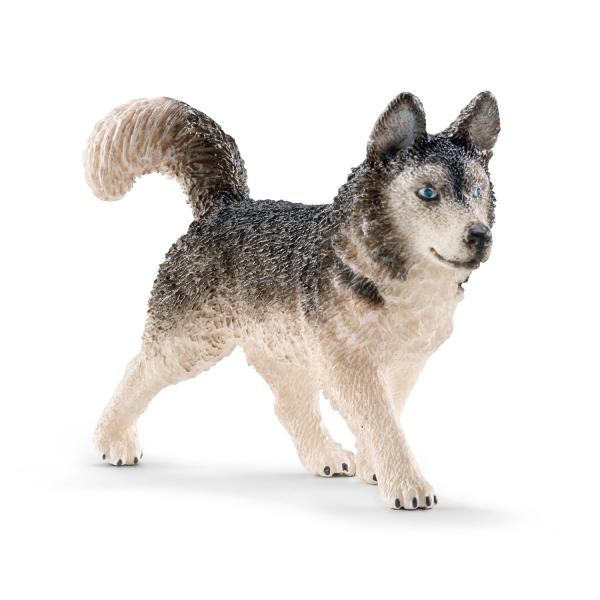 Schleich - Farm Life Husky Dog Figure