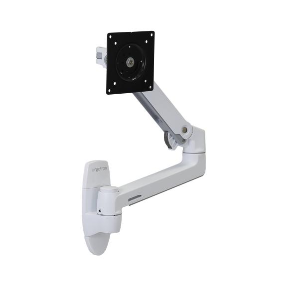 Ergotron LX - kit di montaggio (braccio del monitor) - per display LCD - alluminio - bianco - dimensioni dello schermo: fino a 86,4 cm (fino a 34 pollici)