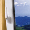 Maniglia - ABUS - FG300 W CL/DFNLI - Doppia protezione per finestre in plastica o alluminio - Testata secondo DIN 18267