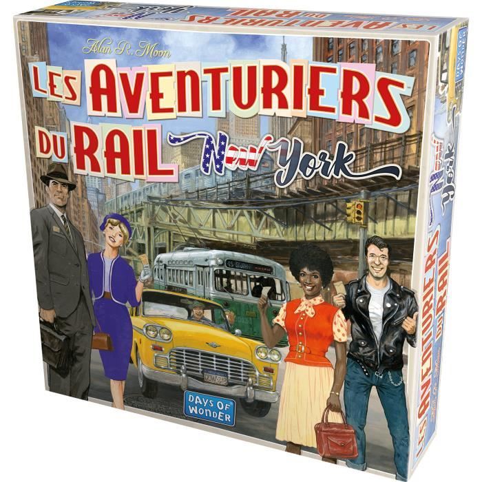 Giorni di meraviglia § Avventurieri ferroviari: New York § Gioco da tavolo § Da 8 anni § 2-4 giocatori § Da 10 a 15 minuti