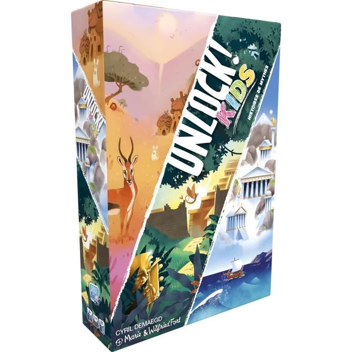Sbloccare! Storie per bambini Miti§Asmodee - Gioco di fuga - 3 storie ciascuna 2 avventure - Dai 6 anni