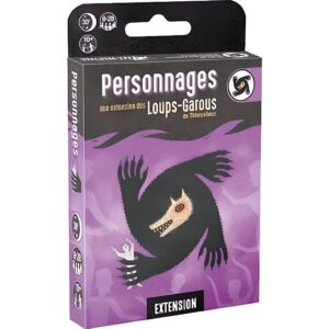 Les Loups-Garous de Thiercelieux - Espansione: Personaggi (Edizione 2021) - Asmodee - Gioco di ruolo nascosto - Gioco di gruppo