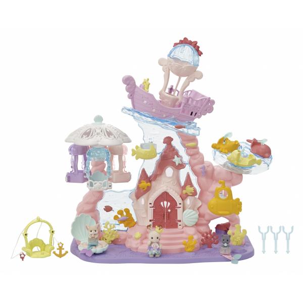 Statuine in miniatura - SYLVANIAN FAMILIES - 5701 - Il castello delle sirene