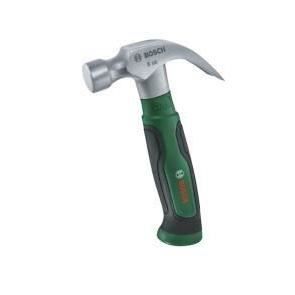 Martello a uncino Bosch 225 g (acciaio al carbonio duro, impugnatura Softgrip, vibrazioni ridotte, estrattore a uncino a V)