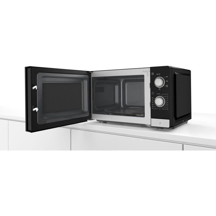 Microonde singolo indipendente - BOSCH SER2 - FFL020MS2F - Nero - 1 modalità di cottura - 26 x 44,2 x 34,5 cm