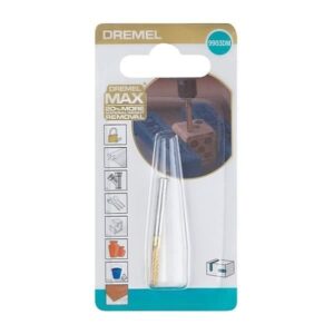 Fresa Dremel Max 9903 in carburo di tungsteno a lunga durata - punta conica ø3.2mm