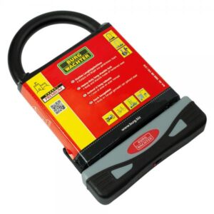 Lucchetto per bicicletta a U - BURG WACHTER - 1600 HB 170/210 - Acciaio ultra resistente 16 mm, doppia chiusura