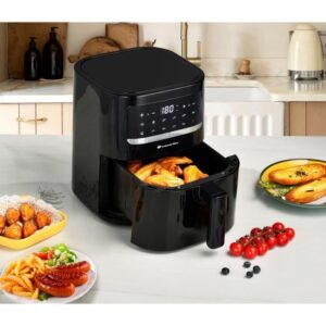Friggitrice ad aria senza olio CONTINENTAL EDISON - FRSH1400B - 4,5 L - Nero - 1400 W