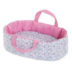 Accessori per bambole - COROLLE - Culla floreale - per bambola 30 cm - da 18 mesi