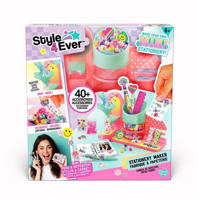 Canal Toys - STYLE 4 EVER - Mini Stationery Factory: mini penne, matite e quaderni - OFG 323