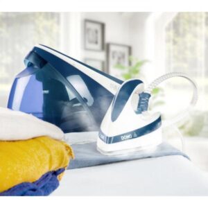 Domo do1022s ferro con generatore di vapore - 160 g/min - 7,5 bar - getto a vapore 450g - serbatoio dell'acqua da 1,8 litri - suola in ceramica