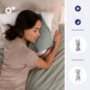 doomoo You&Me Baby Comforter - Piumino Reversibile e Confortevole - Provvisto di 2 Corpi per Trasportare l'Odore dei Genitori, Verde