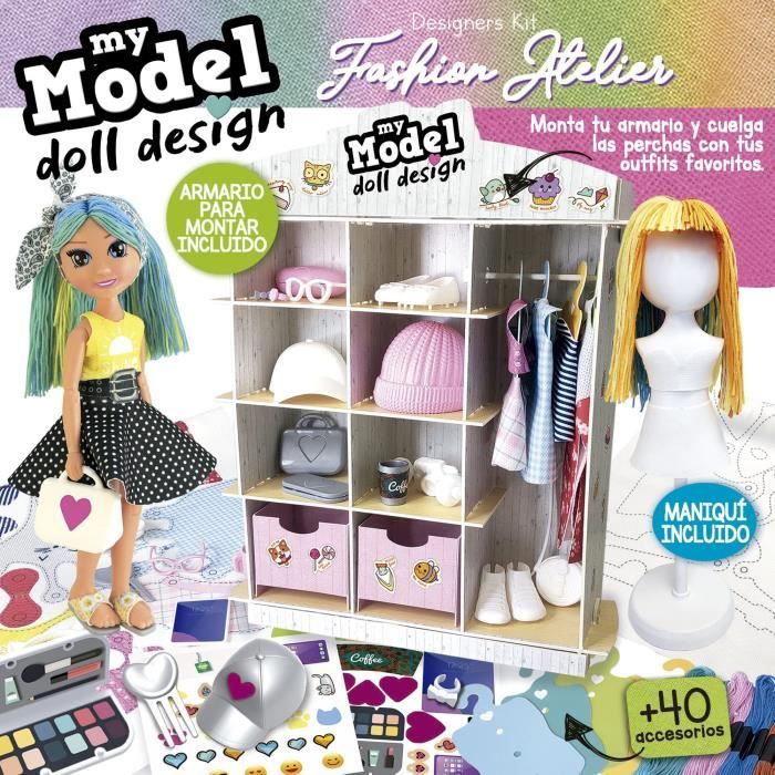 MY MODEL DOLL DESIGN FASHION ATELIER - EDUCA - Gioco di styling - 19350
