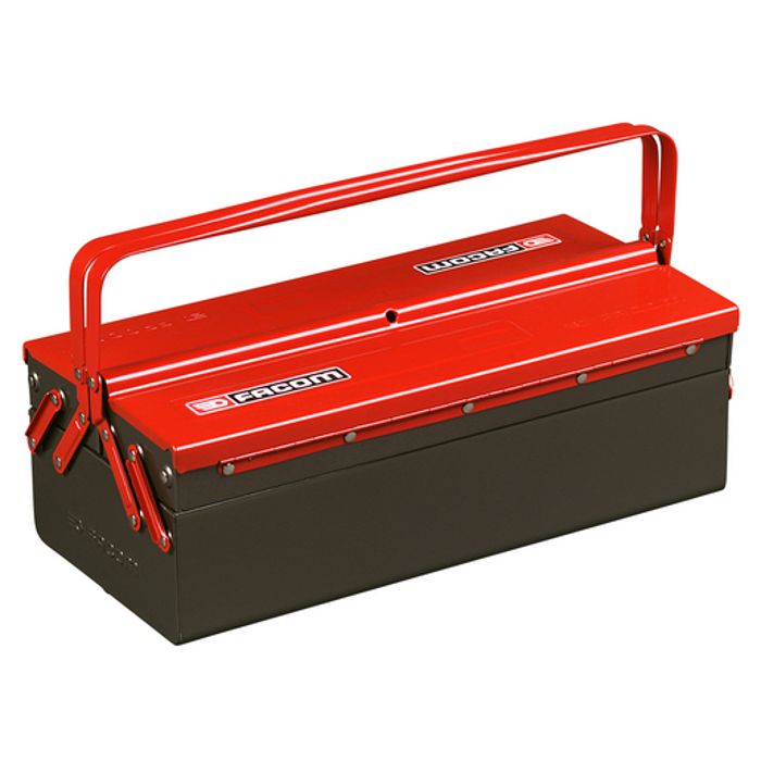 Cassetta portautensili in metallo - FACOM - BT.9 - 3 Scatole - Nero - Rosso - 20 kg