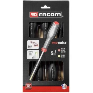 SET DI 5 CACCIAVITI PROTWIST FACOM