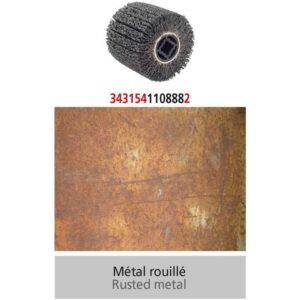 Spazzola FARTOOLS in carburo di silicio per rex120c e rex200
