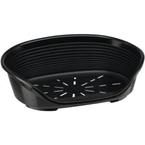 Cesto in plastica Siesta Deluxe taglia 4 nero