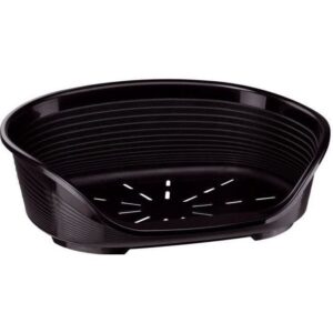 Pattumiera Siesta Deluxe in plastica misura 8 Nero
