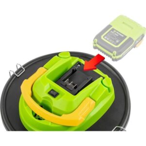 Aspiracenere senza fili - FIELDMANN - 20V - Filtro HEPA lavabile - Batteria e caricabatteria non inclusi