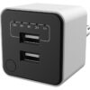 Caricabatterie USB doppio - GAO - Timer regolabile, spegnimento automatico