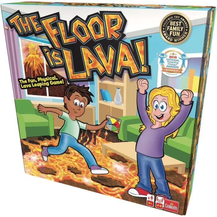 Il pavimento è lava - Gioco da tavolo - GOLIATH - Dai 5 anni