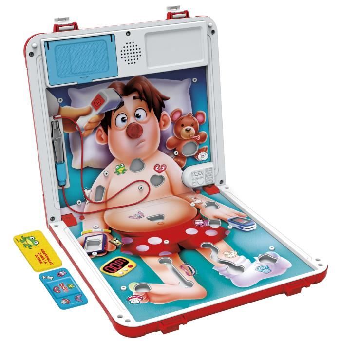 Dr. Maboul, gioco da tavolo elettronico con custodia per il trasporto All-in-One, 2 modi di giocare, 1+ giocatori, 10 minuti,