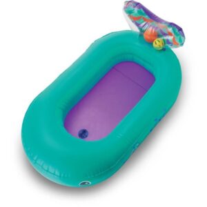 Vasca gonfiabile infantino balena - palline da gioco integrate e termiche - 76 x 45 cm