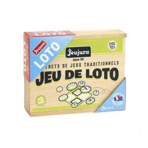 Gioco della lotteria - scatola di legno