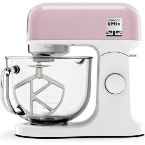 KENWOOD KMX754PP robot pasticceria multifunzione - - Motore professionale 1000W - 2 uscite per accessori - Ciotola in vetro da 5L con p