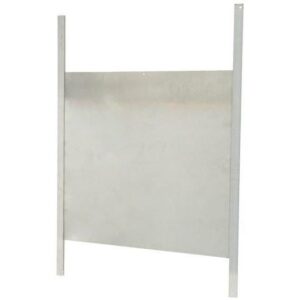Porta scorrevole per pollaio - KERBL - Alu - 43 x 40 cm - Taglia L