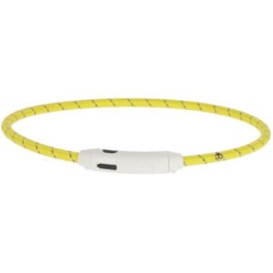 KERBL - Collare LED giallo - 65 cm x 10 mm - Maxi Safe - Giallo