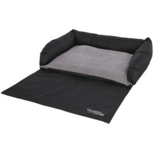 KERBL - Cuscino per baule - Grigio/nero - 95x75cm